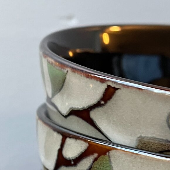 Gourmet Basics by Mikasa Emory 4 Soup Cereal Bowls Stoneware - Picture 6 of 11